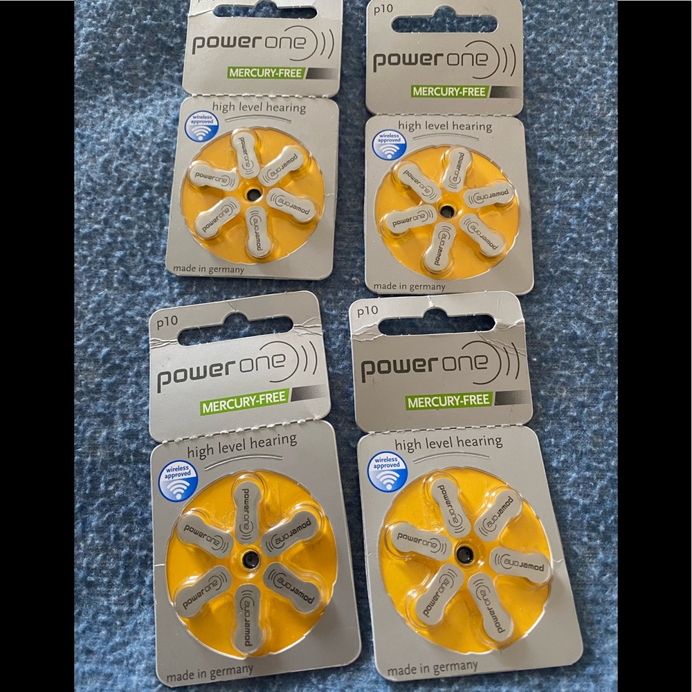 Power One P10 Batteries 4 Packages